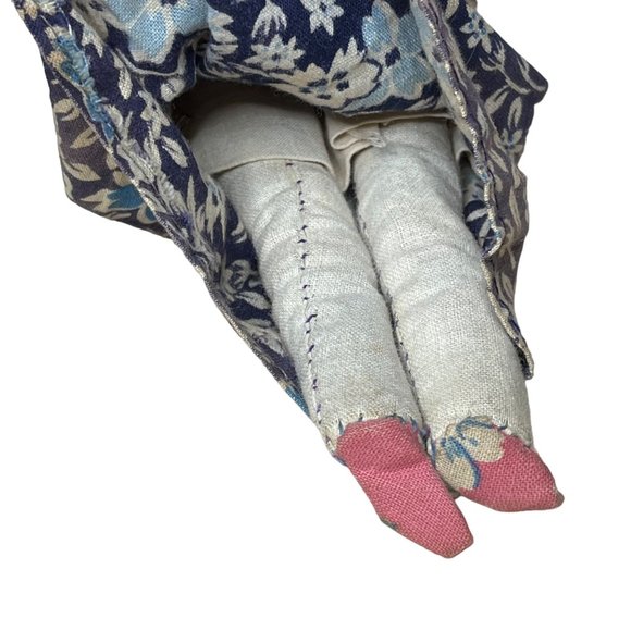 Vintage 1951 Cloth Doll From Alaska Handmade - Picture 9 of 10